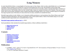 Tablet Screenshot of long-memory.com